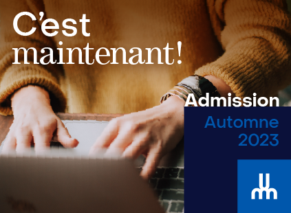 Admission en cours pour l'année 2023