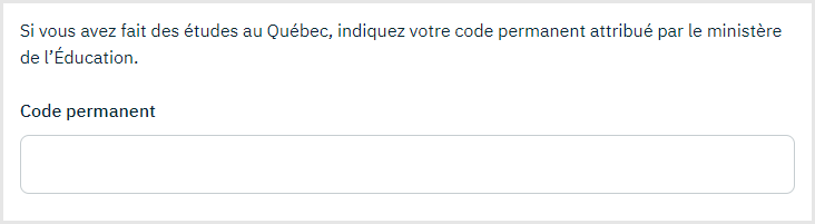 Code Permanent Du Ministère De L éducation Du Québec