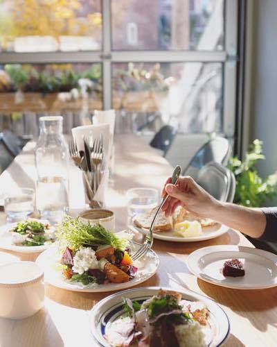 Déjeuner au restaurant Butterblume