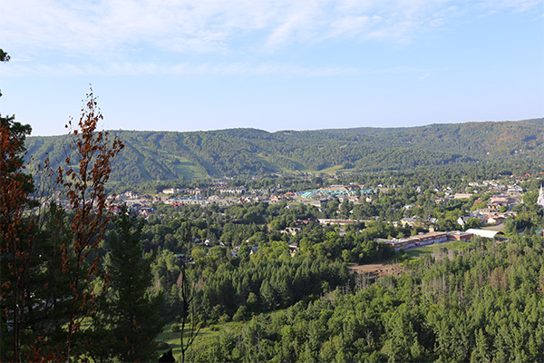 Top 5 couleurs Paysage de Saint-Sauveur